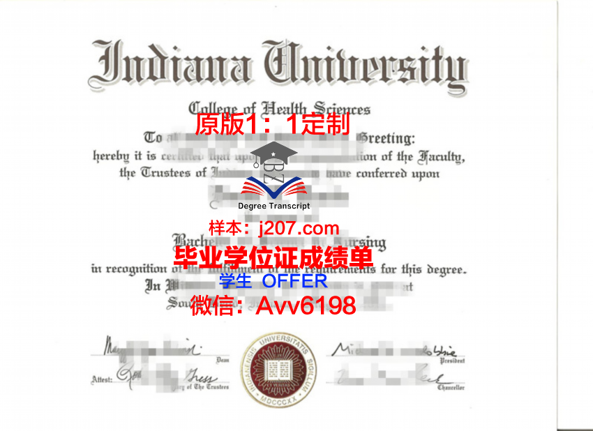 印第安纳大学与普渡大学印第安纳波里斯联合分校毕业学位