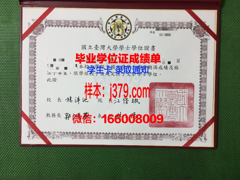 国立纯数学与应用数学研究所毕业证成绩单(国立大学数学系)