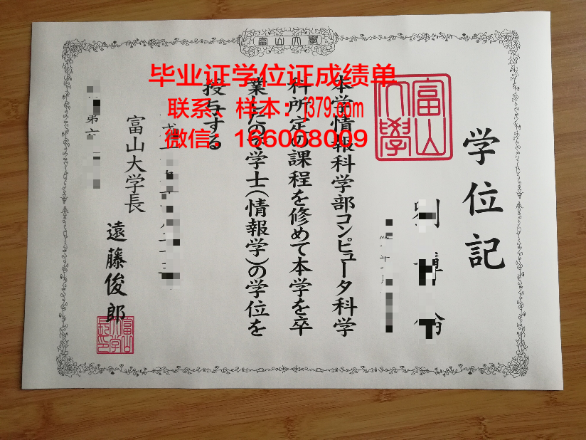 富山大学成绩单：一份承载知识与梦想的证明