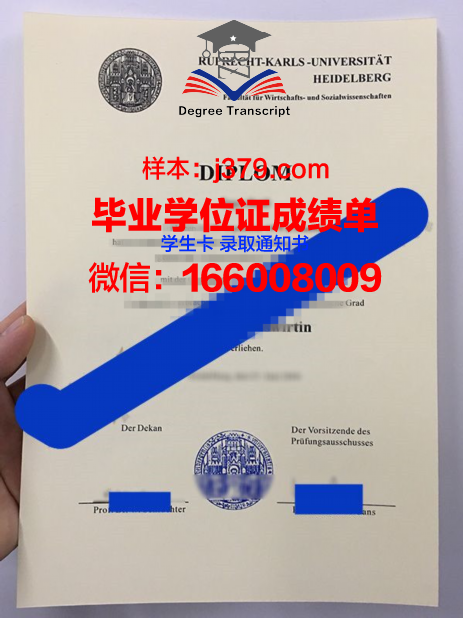 海德堡教育学院毕业证(海德堡大学英文授课)