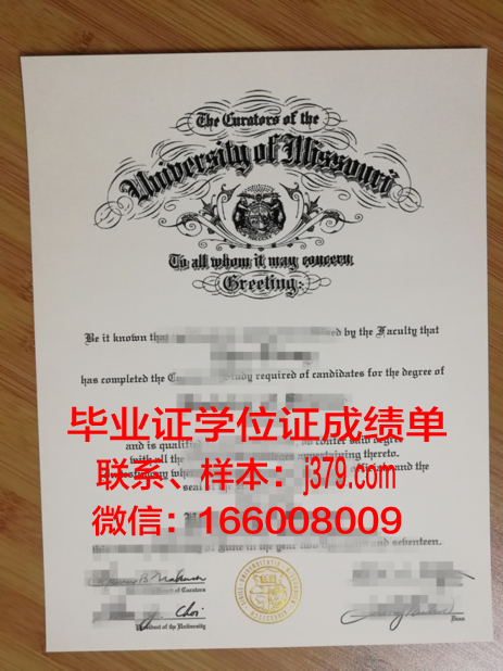密苏里大学哥伦比亚分校学位证定制：缅怀学术荣耀，彰显个性魅力