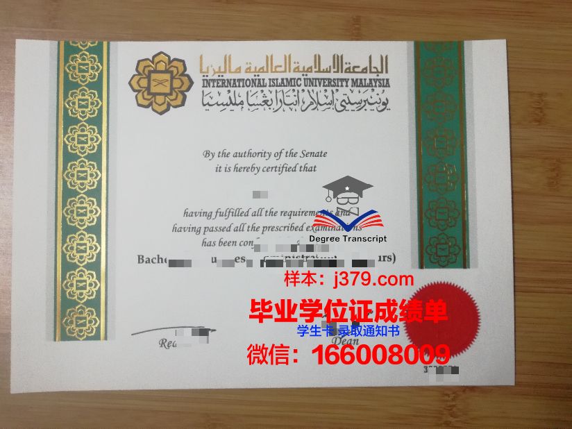 国立伊斯兰大学毕业证书什么颜色