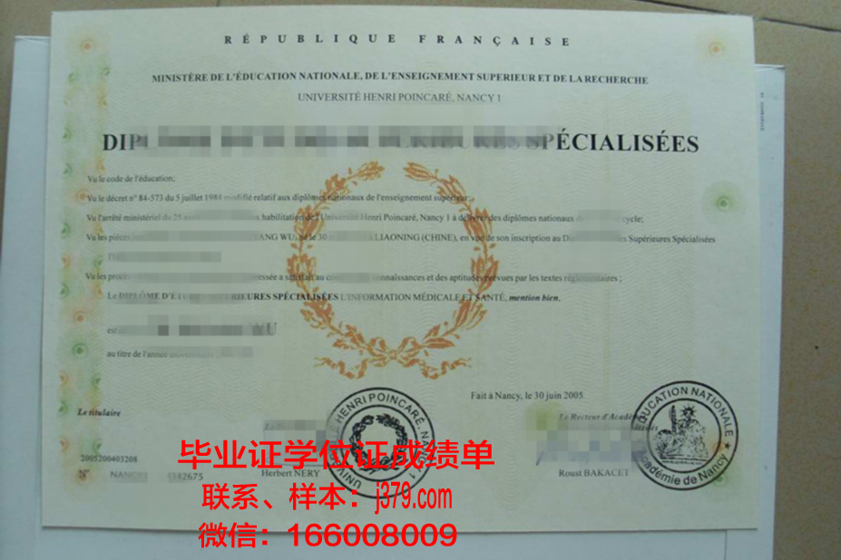 洛林大学南锡国立高等矿业学院毕业证书几月份拿到
